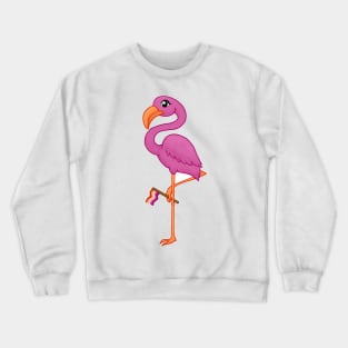 Lesbian Flamingo Crewneck Sweatshirt